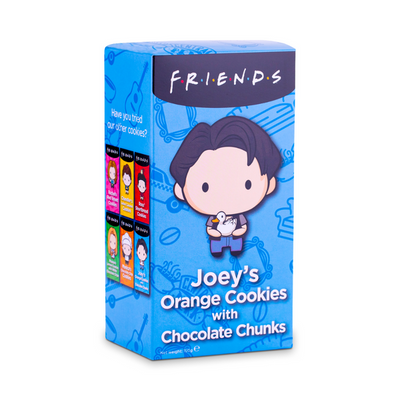 F.R.I.E.N.D.S Joey's Orange Cookies with Chocolate Chips 125 g (12 Pack)