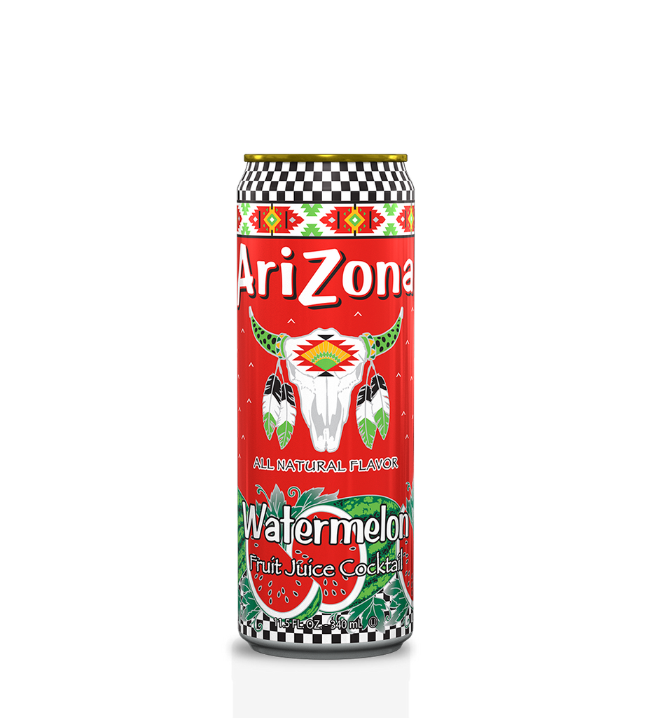 Arizona Watermelon 680 mL (24 Pack) Exotic Drinks Wholesale Montreal Quebec Canada