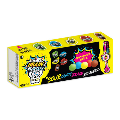 Brain Blasterz Brain Breakerz 45 g (14 Pack) Exotic Candy Wholesale Montreal Quebec Canada