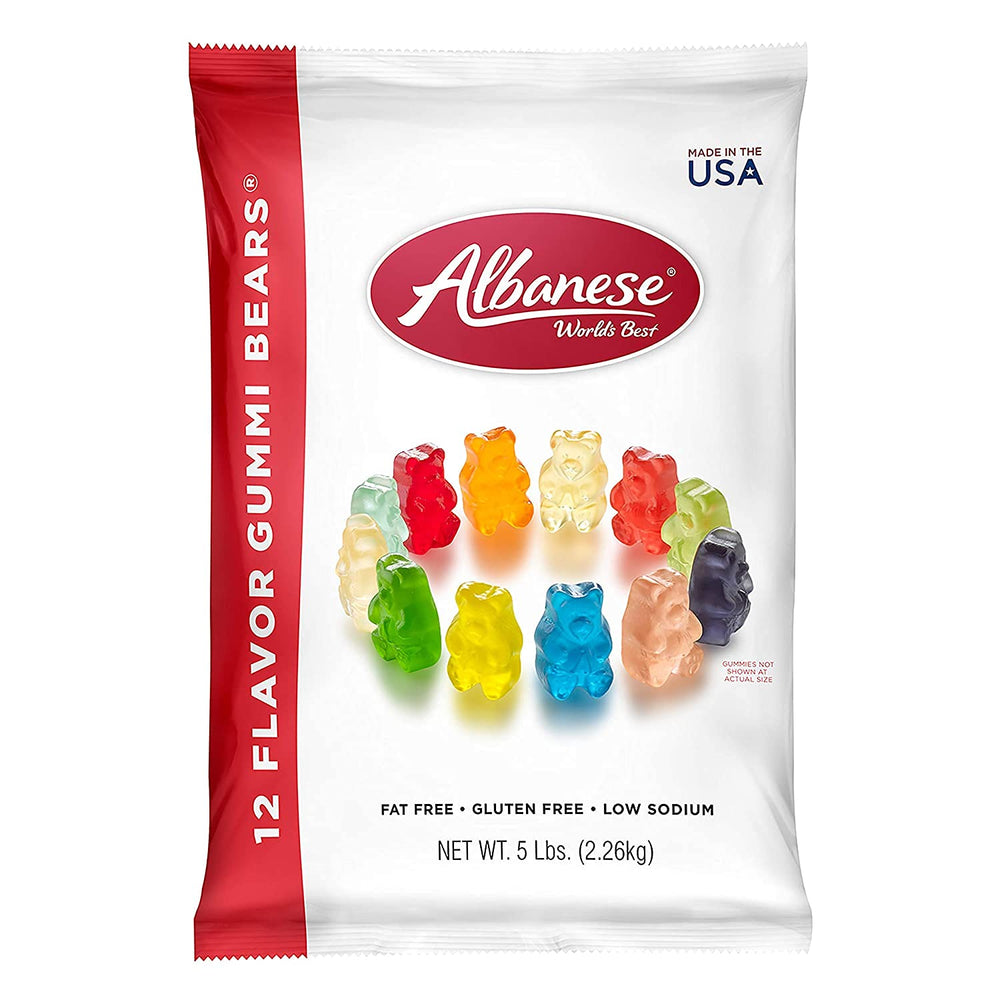 Albanese Bulk Assorted Bears 2.3 kg Exotic Candy Warehouse Montreal Quebec Canada