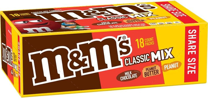 M&M's Classic Mix 70.9 g (18 Pack)