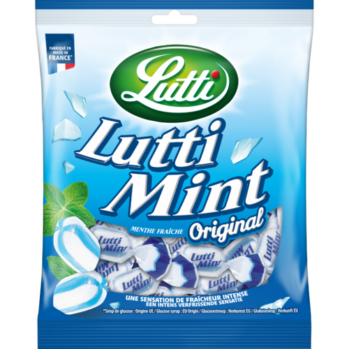 Lutti Lutti Mint 100 g (12 Pack) Exotic Candy Wholesale Montreal Quebec Canada