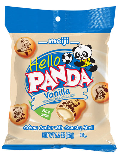 Meiji Hello Panda Vanilla 62 g (6 Pack) Exotic Snacks Wholesale Montreal Quebec Canada