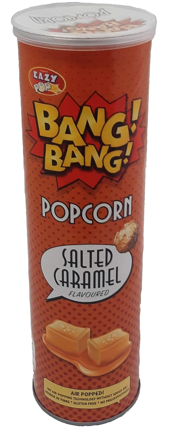 Bang Bang Salted Caramel Popcorn 85 g (6 Pack) Exotic Snack Wholesale Montreal Quebec Canada