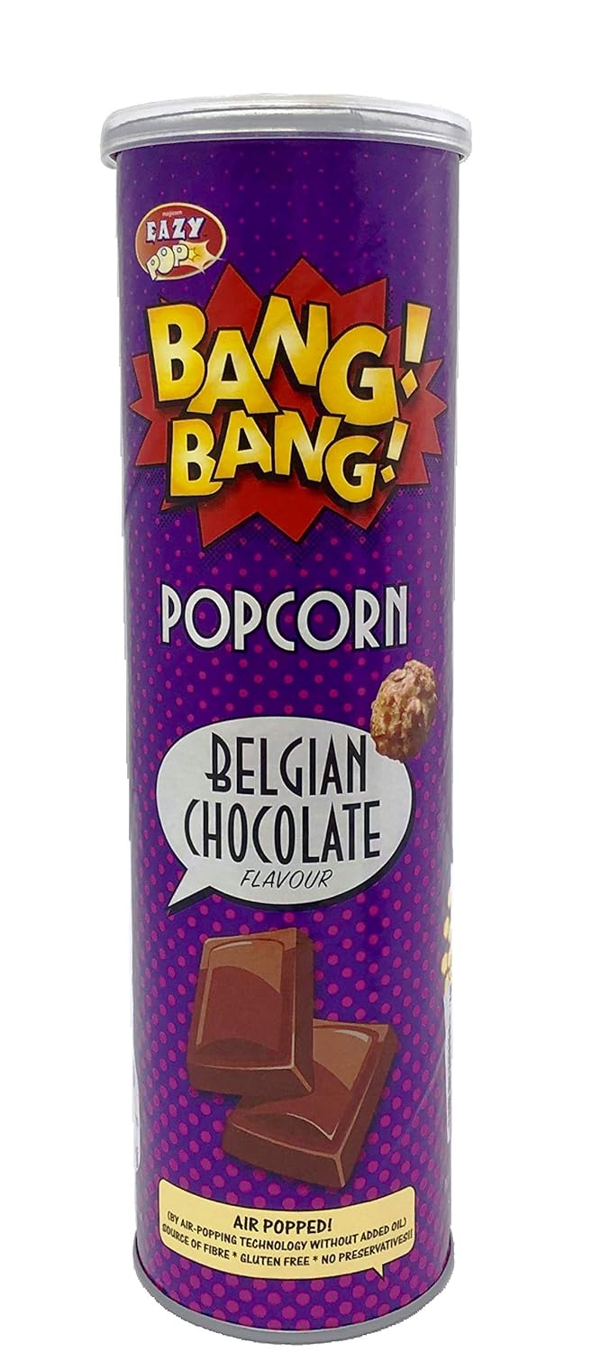 Bang Bang Chocolate Popcorn 85 g (6 Pack) Exotic Snack Wholesale Montreal Quebec Canada