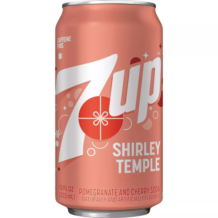 7UP Shirley Temple Can 355 mL (12 Pack) Exotic Drinks Wholesale Montreal Quebec Canada