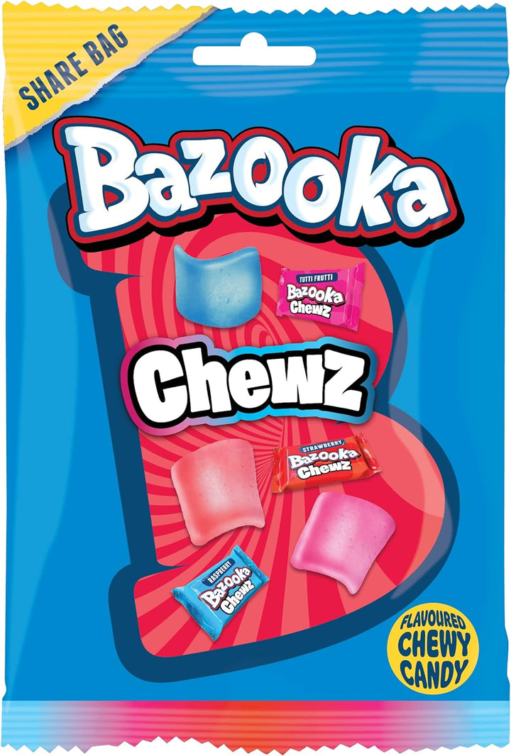 Bazooka Mini Chews 120 g (12 Pack) Exotic Candy Wholesale Montreal Quebec Canada