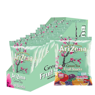 Arizona Green Tea Fruit Snacks 142 g (12 Pack) Exotic Candy Wholesale Montreal Quebec Canada
