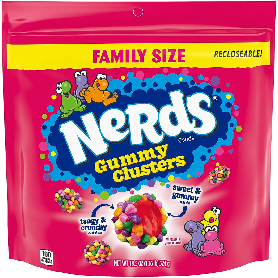 Nerds Gummy Clusters 524 g (5 Pack) Exotic Candy Wholesale Montreal Quebec Canada