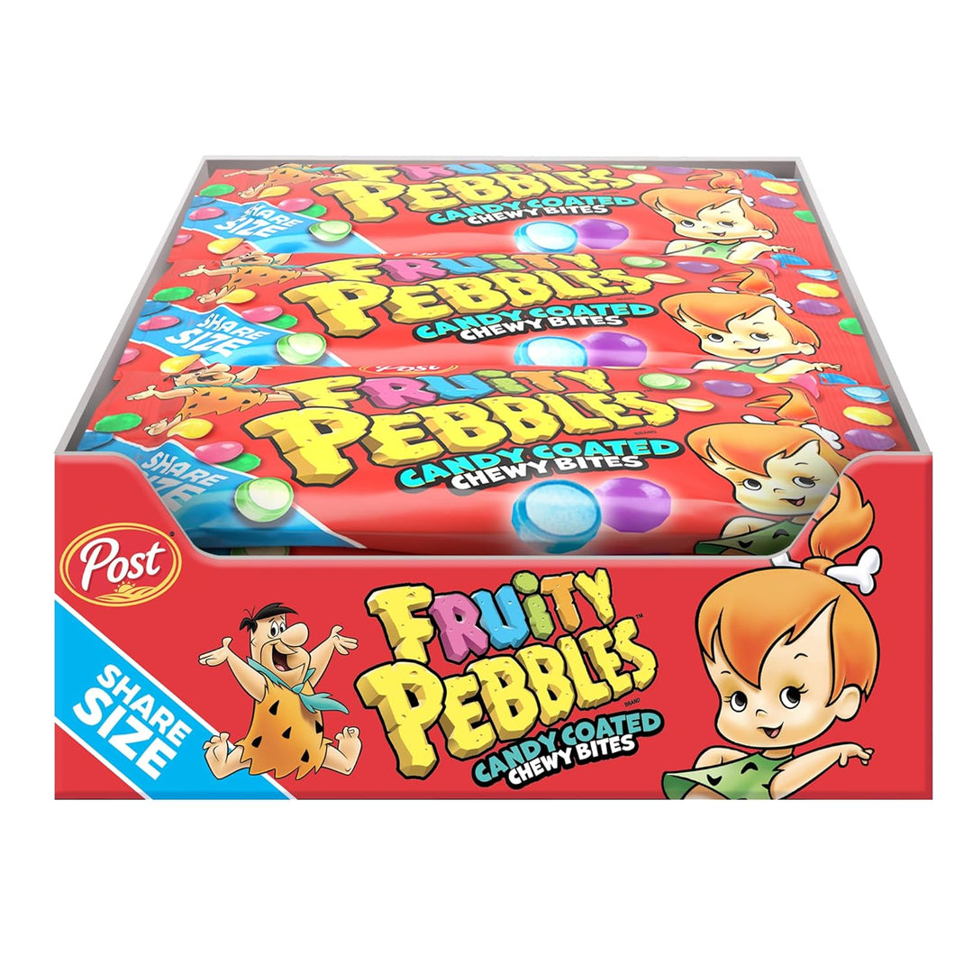 Imaginings Post Fruity Pebbles Candy Coated Chewy Bites 106 g (12 Pack) Exotic Candy Wholesale Montreal Quebec Canada