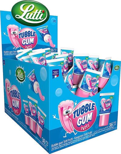 Lutti Tumble Gum 35 g (36 pack) Exotic Candy Wholesale Montreal Quebec Canada