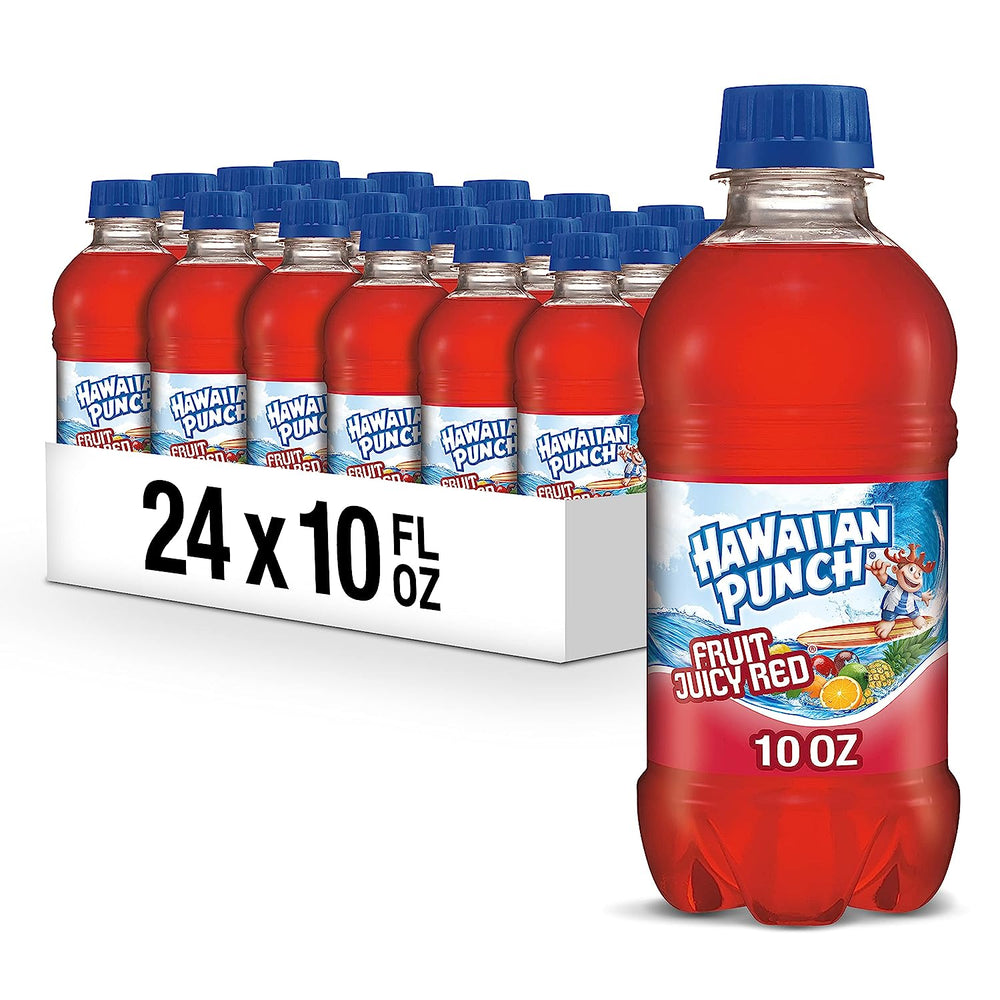 Hawaiian Punch Fruit Juicy Red 296 mL (24 Pack) Exotic Soft Drinks Wholesale Montreal Quebec Canada