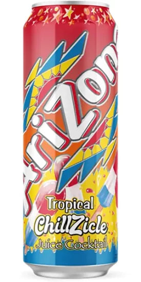 Arizona Tropical Chillzicle 650 mL (24 Pack) Exotic Drinks Wholesale Montreal Quebec Canada