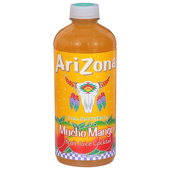 Arizona Mucho Mango 1 L (12 Pack) Exotic Drinks Wholesale Montreal Quebec Canada