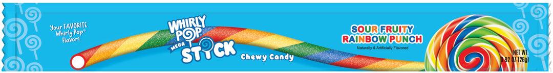A&B Whirly Pop Mega Stick 26 g (24 Pack) Exotic Candy Wholesale Montreal Quebec Canada