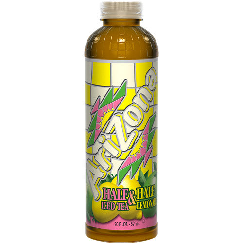 Arizona Half & Half Lemonade 591 mL (24 Pack) Exotic Drinks Wholesale Montreal Quebec Canada