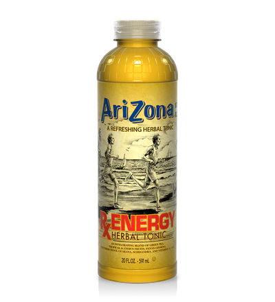 Arizona RX Energy Bottle 591 mL (24 Pack) Exotic Drinks Wholesale Montreal Quebec Canada