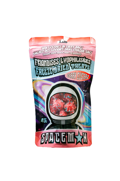 Spaceman Berry Clusterz 45 g (10 Pack) Freeze Dried Candy Wholesale Montreal Quebec Canada