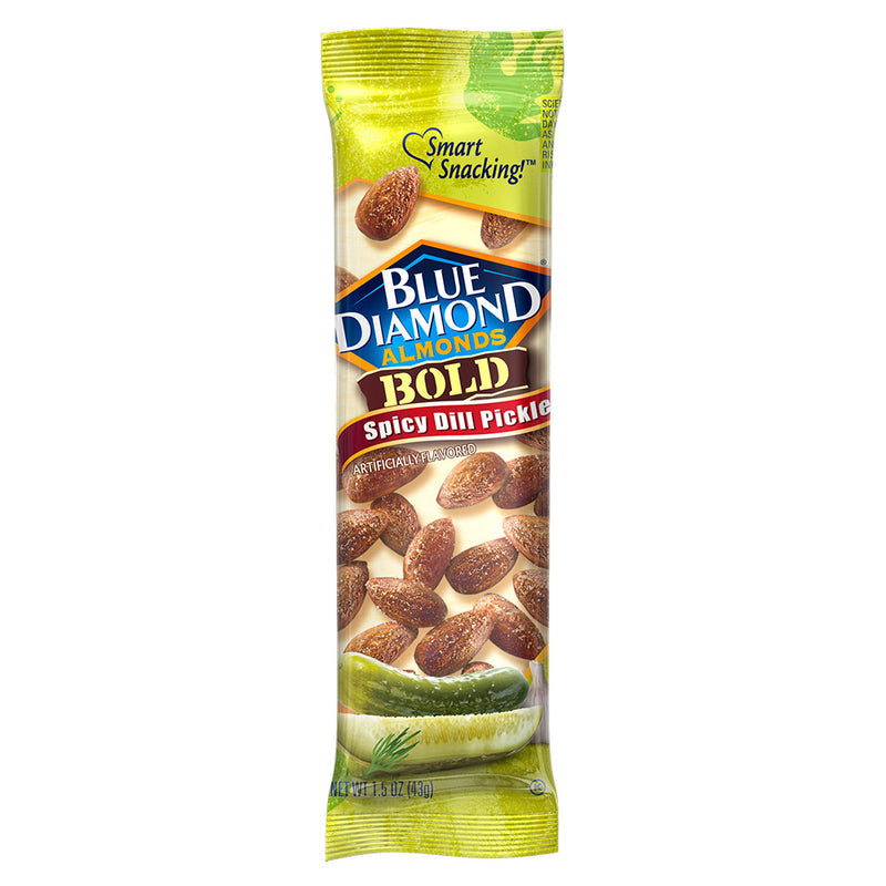 Blue Diamond BOLD Spicy Dill Pickle 43 g (12 Pack) Exotic Snacks Wholesale Montreal Quebec Canada