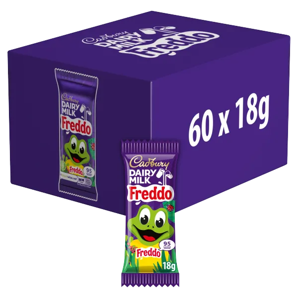 Cadbury Freddo Bar 18 g (60 Pack) Exotic Chocolate Wholesale Montreal Quebec Canada