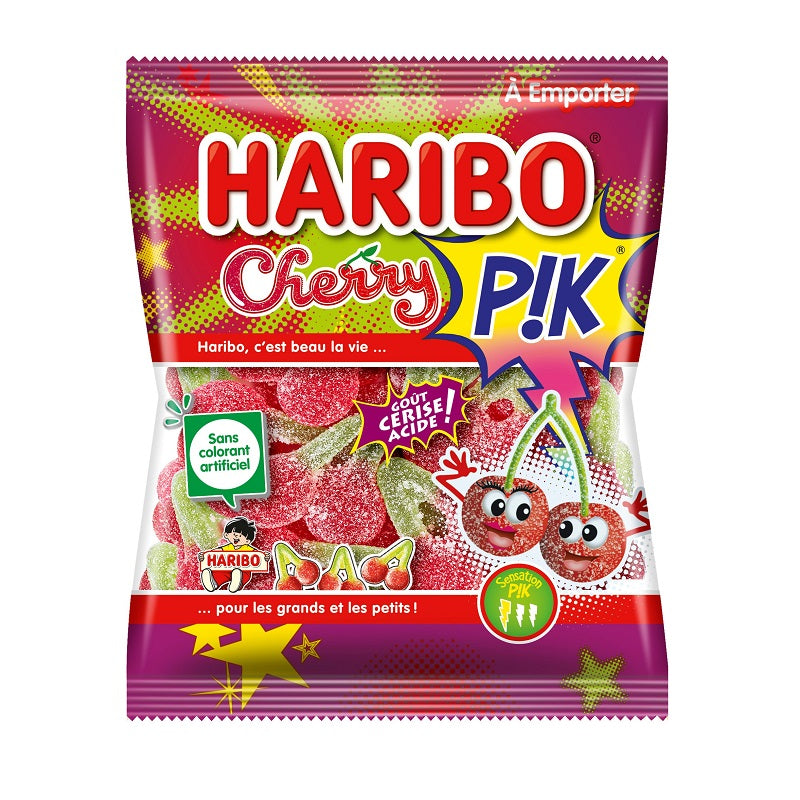 Haribo Cherry P!K 120 g (30 Pack) Exotic Candy Wholesale Montreal Quebec Canada