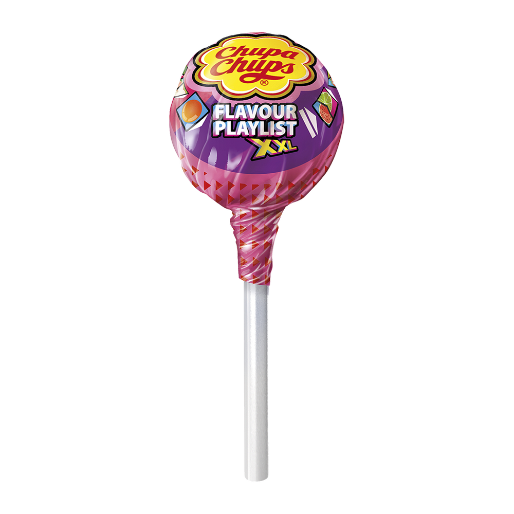 Chupa Chups XXL Playlist Cola Lollipop 29 g (25 Pack) Exotic Candy Wholesale Montreal Quebec Canada