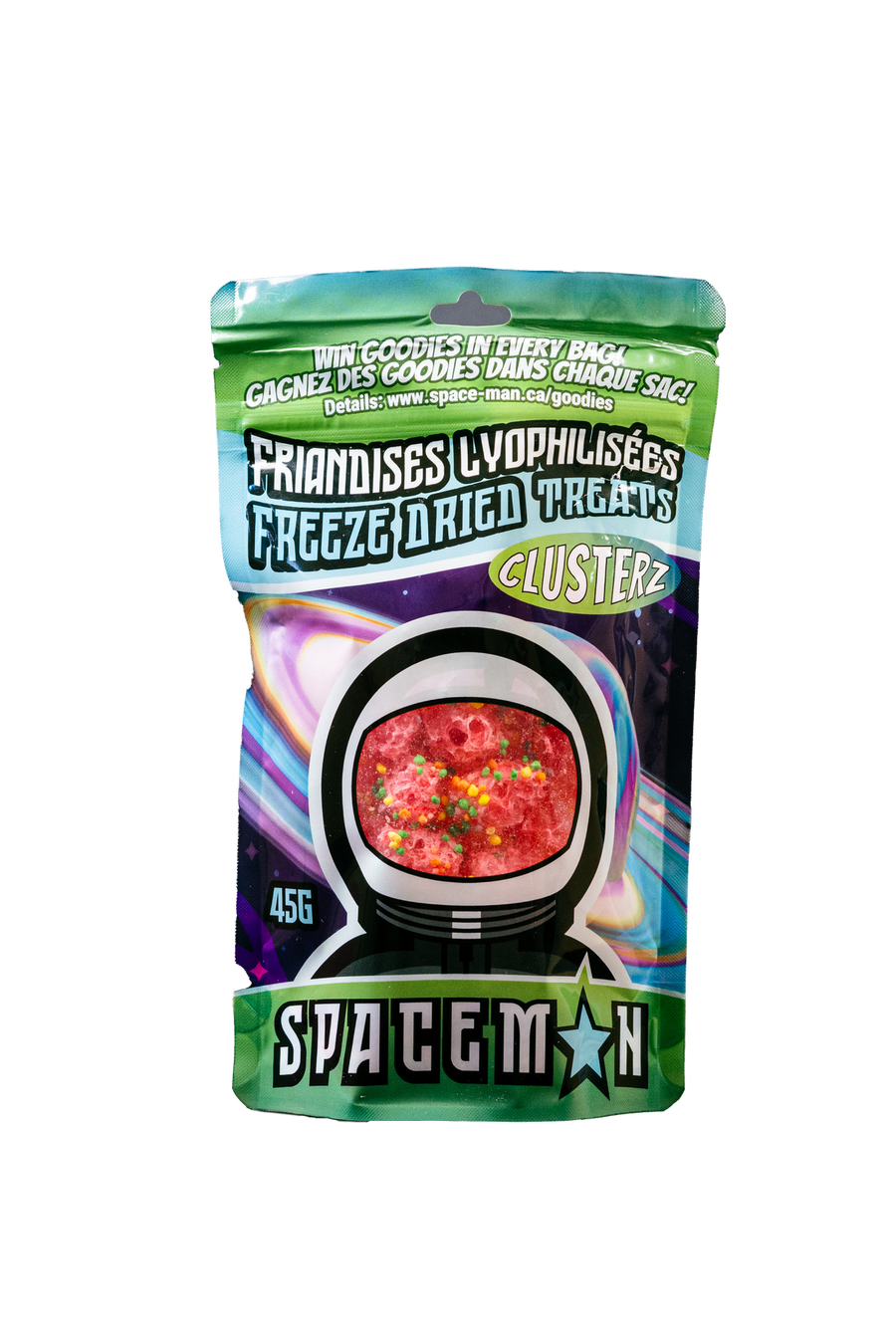 Spaceman Clusterz 45 g (10 Pack) Freeze Dried Candy Wholesale Montreal Quebec Canada