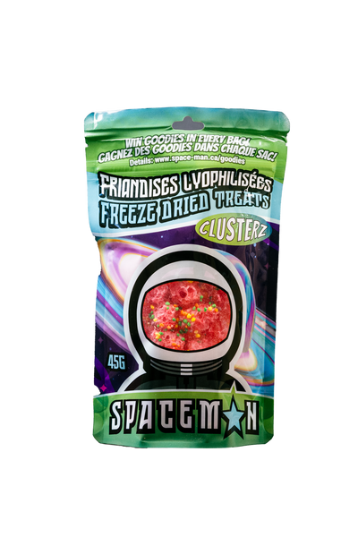 Spaceman Clusterz 45 g (10 Pack) Freeze Dried Candy Wholesale Montreal Quebec Canada
