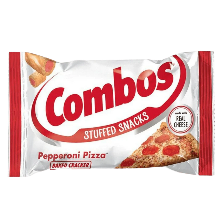 Combos Pepperoni Pizza Baked Cracker 51 g (18 Pack) Exotic Snacks Wholesale Montreal Quebec Canada