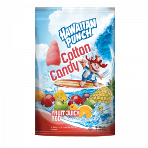 Taste Of Nature Hawaiian Punch Cotton Candy 88 g (12 Pack) Exotic Candy Wholesale Montreal Quebec Canada