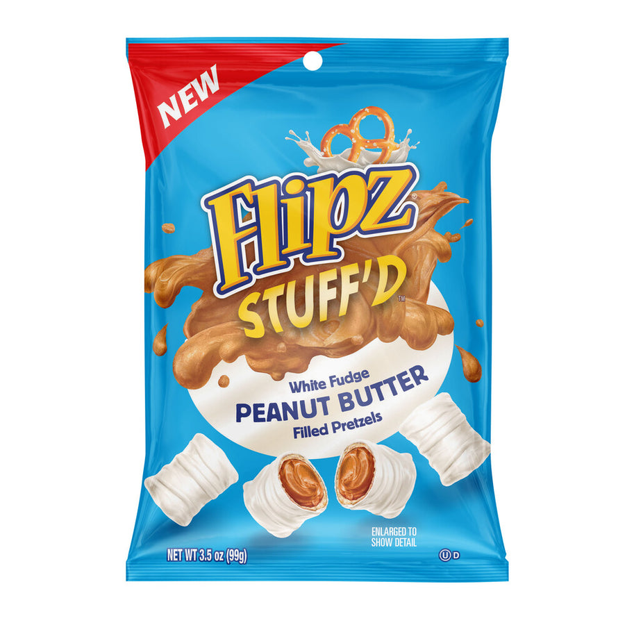 Flipz STUFF'D White Fudge 99 g (6 Pack) Exotic Snacks Wholesale Montreal Quebec Canada