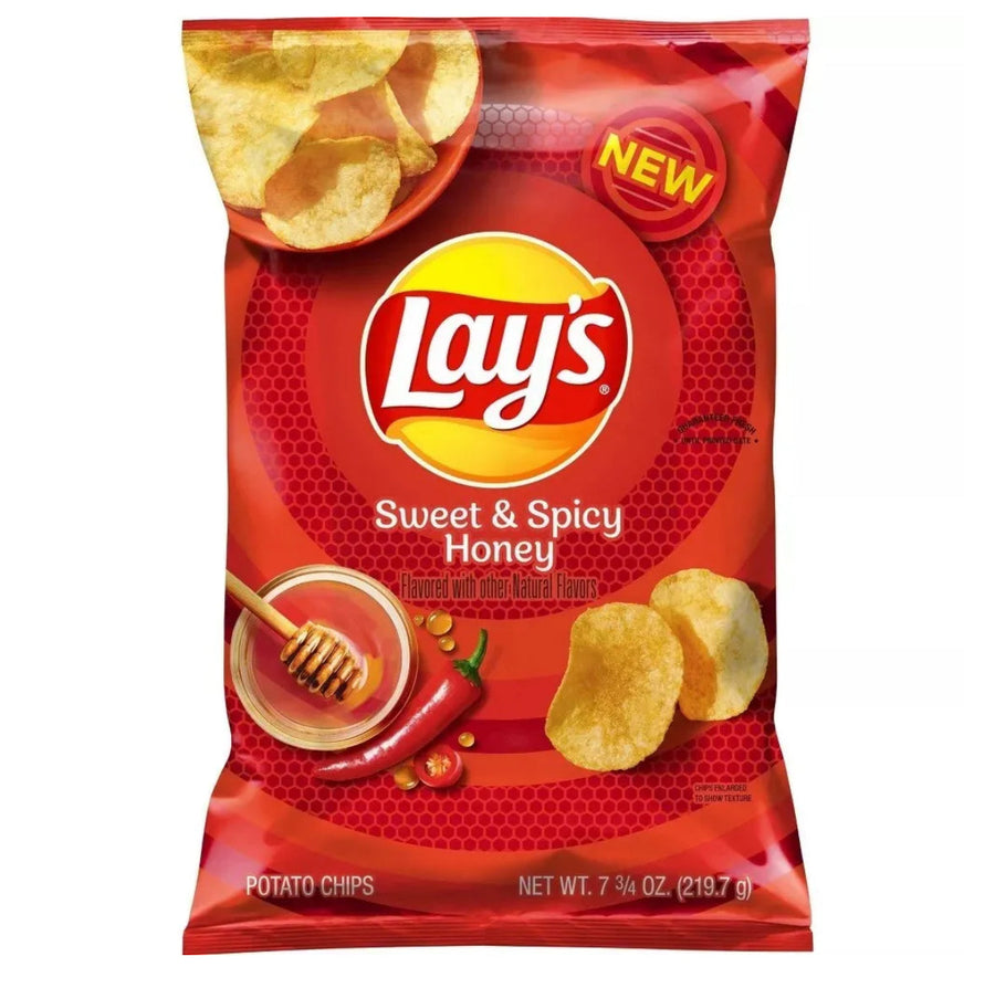 Lay's Sweet & Spicy Honey 64 g (24 Pack) Exotic Snacks Wholesale Montreal Quebec Canada