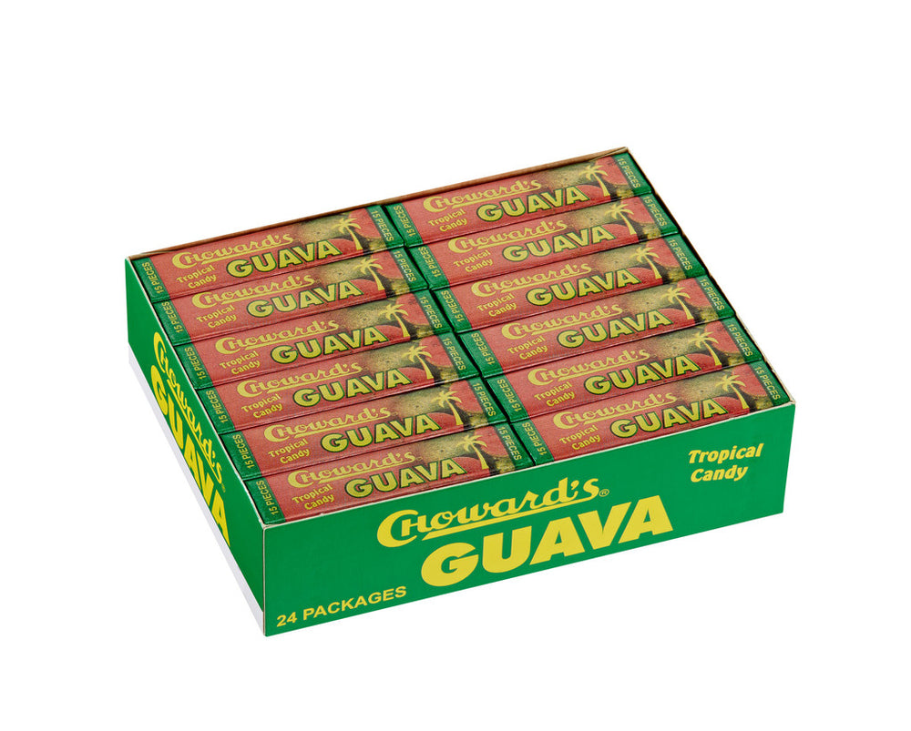 Choward's Guava Candy 25 g (24 Pack) Exotic Candy Wholesale Montreal Quebec Canada