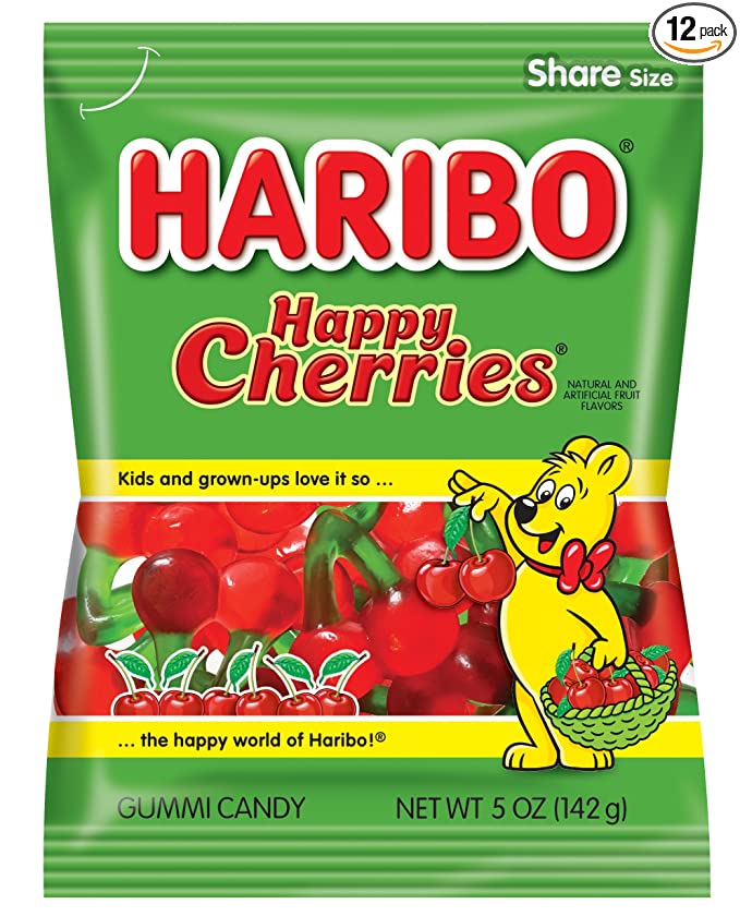 Haribo Happy Cherries 200 g (30 Pack)