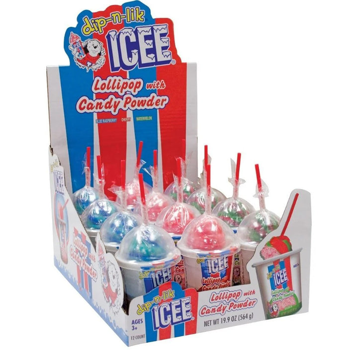 Icee Dip-N-Lik Candy 47 g (12 Pack) Exotic Candy Wholesale Montreal Quebec Canada