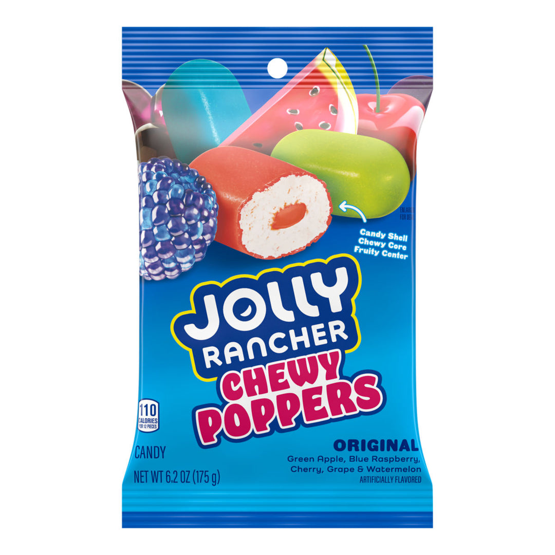 Jolly Rancher Chewy Poppers Candy 175 g (12 Pack) Exotic Candy Wholesale Montreal Quebec Canada