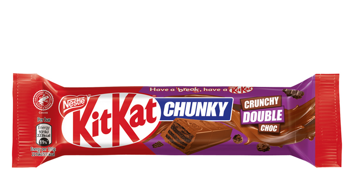 Kit Kat Chunky Double Chocolate 42 g (24 Pack) Exotic Chocolate Wholesale Montreal Quebec Canada