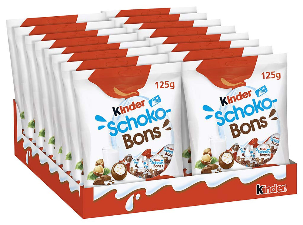 Ferrero Schoko-Bons 125 g (16 Pack) Exotic Snacks Wholesale Montreal Quebec Canada