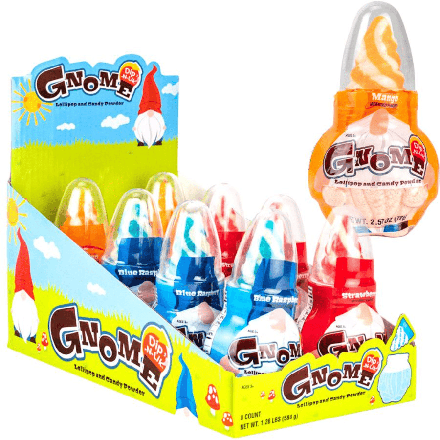 Koko's Dip-N-Lik Gnome 73 g (8 Pack) Exotic Candy Wholesale Montreal Quebec Canada