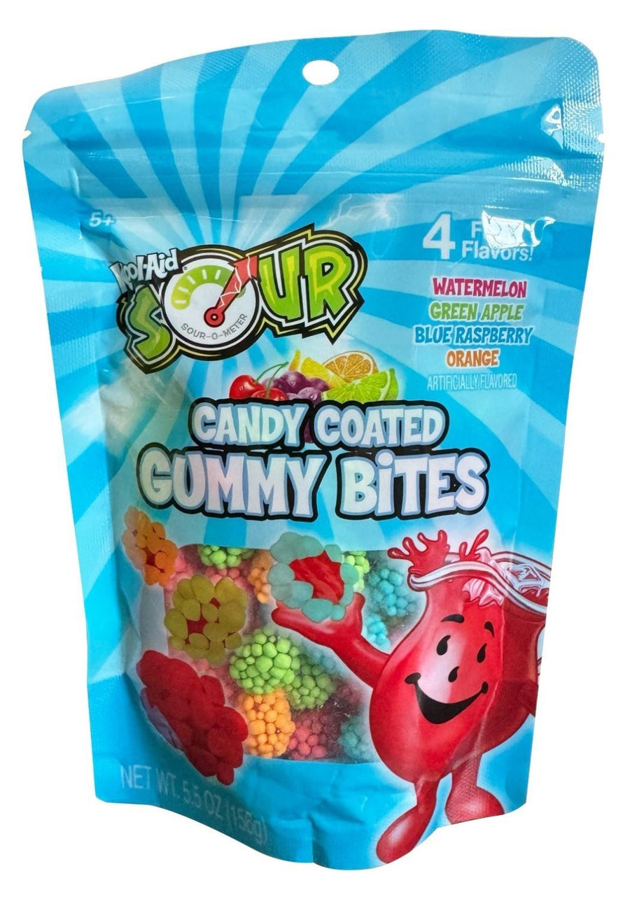 Kool-Aid Sour Candy Coated Gummy Bites 156 g (8 Pack) Exotic Candy Wholesale Montreal Quebec Canada