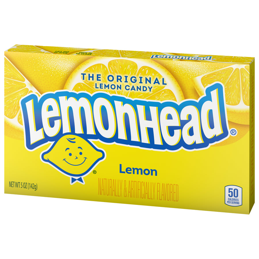 Ferrara Lemonhead Original Chewy Theatre Box 142 g (12 Pack) Exotic Candy Wholesale Montreal Quebec Canada