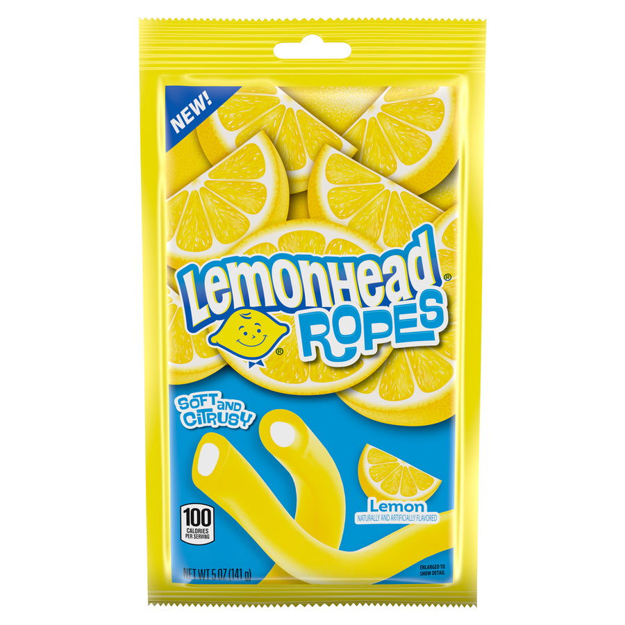 Lemonhead Ropes 85 g (12 Pack) Exotic Candy Wholesale Montreal Quebec Canada