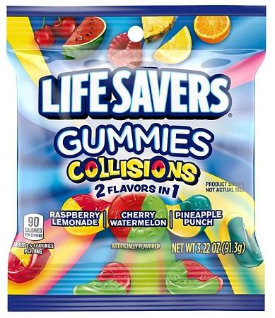 Lifesavers Collisions Gummies 91.3 g (12 Pack) Exotic Candy Wholesale Montreal Quebec Canada