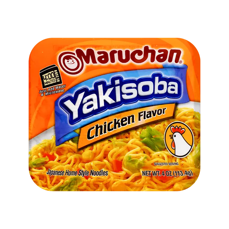 Maruchan Yakisoba Chicken 113.4 g (8 Pack) Exotic Snacks Wholesale Montreal Quebec Canada