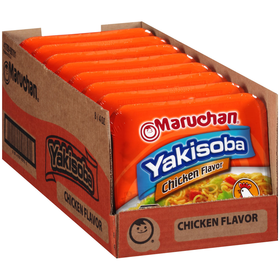 Maruchan Yakisoba Chicken 113.4 g (8 Pack) Exotic Snacks Wholesale Montreal Quebec Canada