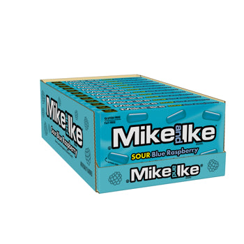 Mike & Ike Sour Sour Blue Raspberry 120 g (12 Pack) Exotic Candy Wholesale Montreal Quebec Canada