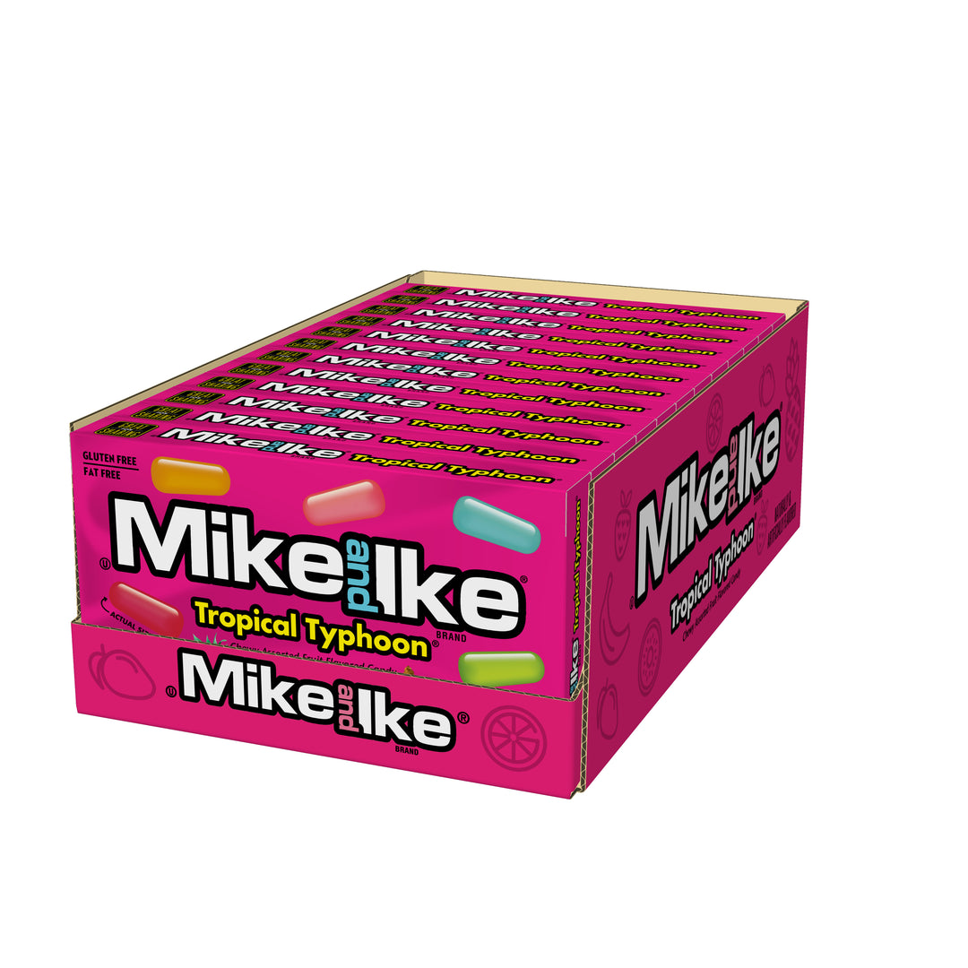 Mike & Ike Tropical Typhoon Theater Box 120 g Imported Exotic Candy Wholesale Montreal Quebec Canada