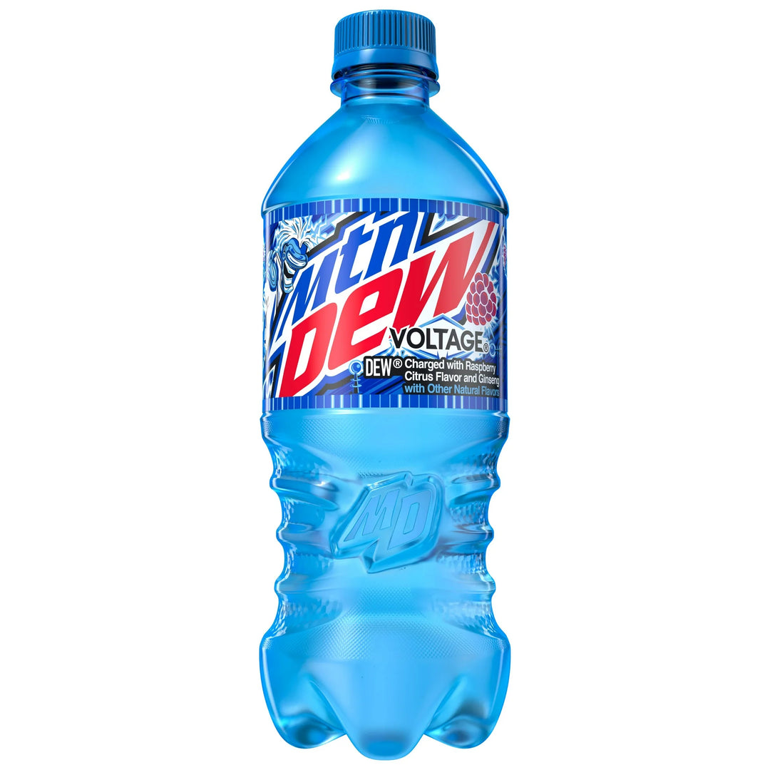 Mountain Dew Voltage 591 mL (24 Pack) Exotic Soda Wholesale Distribution Montreal Quebec Canada