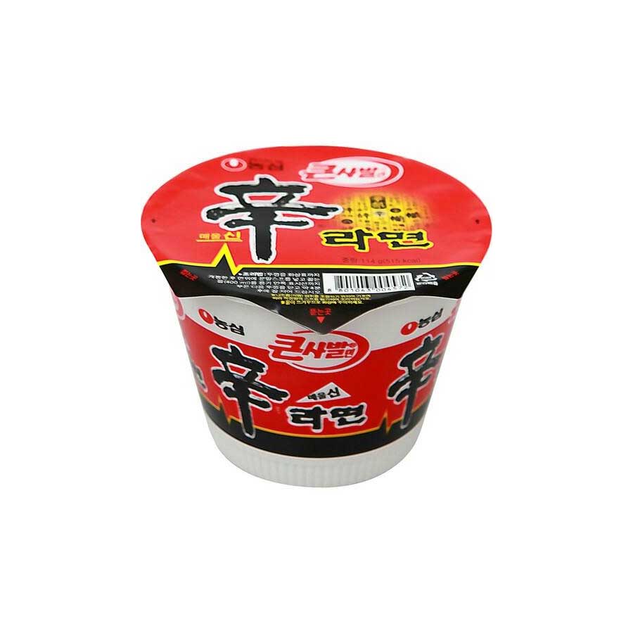 Shin Ramen Big Bowl 114 g (12 Pack) Exotic Snacks Wholesale Montreal Quebec Canada