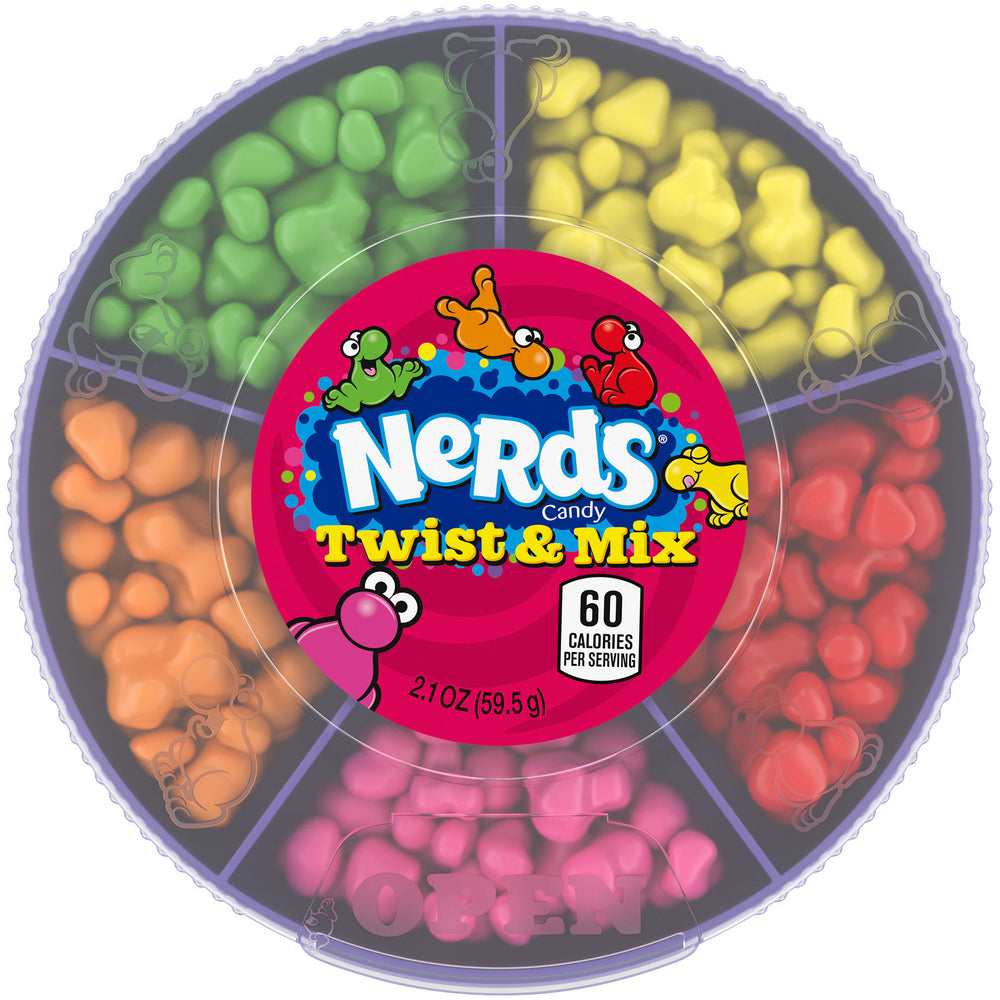 Nerds Twist & Mix 59.5 g (6 Pack) Exotic Candy Wholesale Montreal Quebec Canada